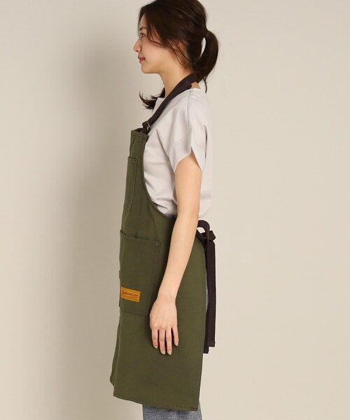DULTON（ダルトン）の「DULTON エプロン/ユニセックス（エプロン・レディース・ネイビー系2/カーキ/ブルー・00）」の13枚目の写真