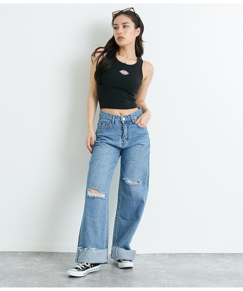 セール】別注Dickiesロゴタンクトップ（タンクトップ）｜Dickies