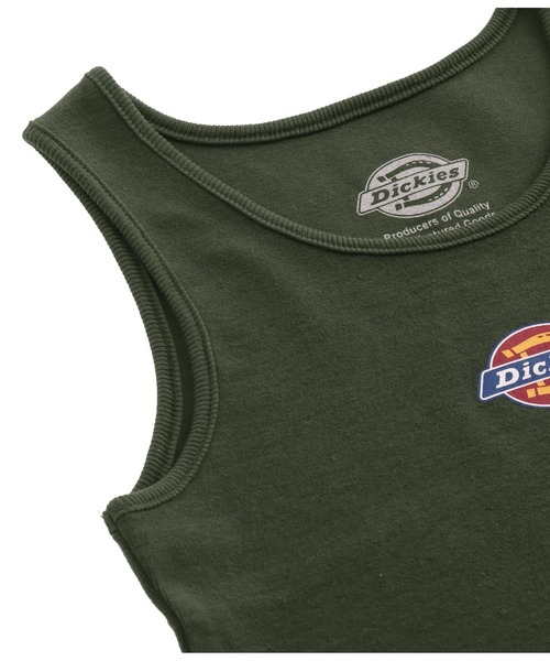 Dickies(ディッキーズ)の「別注Dickiesロゴタンクトップ(タンクトップ・レディース・ダークグレー/グリーン/ホワイト/ブラック・FREE)」の20枚目の写真