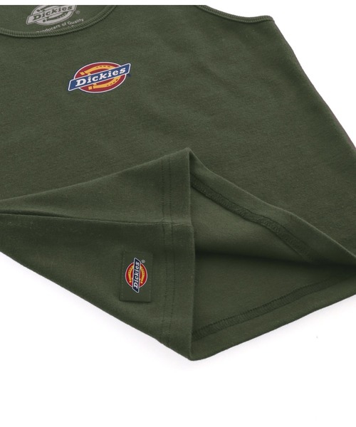 Dickies(ディッキーズ)の「別注Dickiesロゴタンクトップ(タンクトップ・レディース・ダークグレー/グリーン/ホワイト/ブラック・FREE)」の22枚目の写真