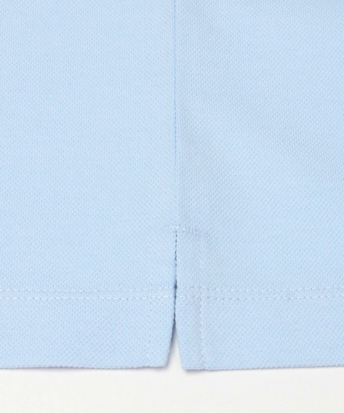Pitta Re:)(ピッタリ)の「ビズポロ スキッパーボタンダウン 半袖ビジネスポロシャツ(ポロシャツ・メンズ・サックスブルー・S/M/L/LL)」の4枚目の写真