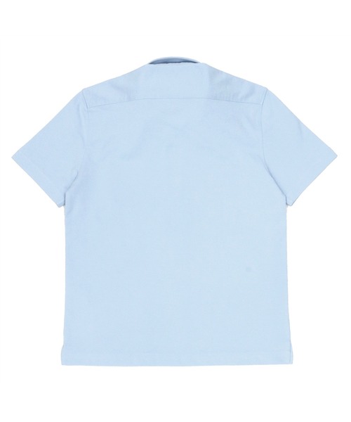 Pitta Re:)(ピッタリ)の「ビズポロ スキッパーボタンダウン 半袖ビジネスポロシャツ(ポロシャツ・メンズ・サックスブルー・S/M/L/LL)」の2枚目の写真