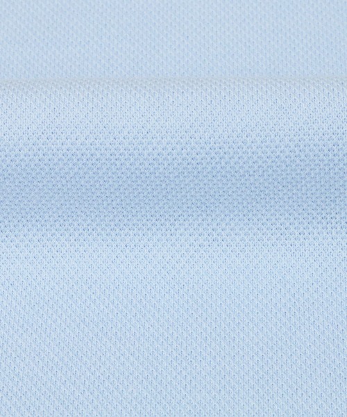 Pitta Re:)(ピッタリ)の「ビズポロ スキッパーボタンダウン 半袖ビジネスポロシャツ(ポロシャツ・メンズ・サックスブルー・S/M/L/LL)」の3枚目の写真