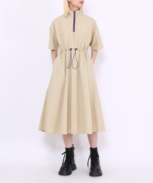 PUNYUS | ハーフジップナイロンワンピース(ワンピース)