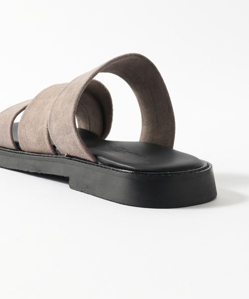 MAURO de BARI（マウロディバリ）の「【MAURO de BARI / マウロ デ バーリ 】ダブルストラップサンダル（サンダル・メンズ・ブラック/ベージュ系その他・27cm/26.5cm/25.5cm/26cm）」の6枚目の写真