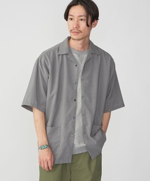 【ZOZO限定】SHIPS.me: ダブルポケットオープンカラーシャツ