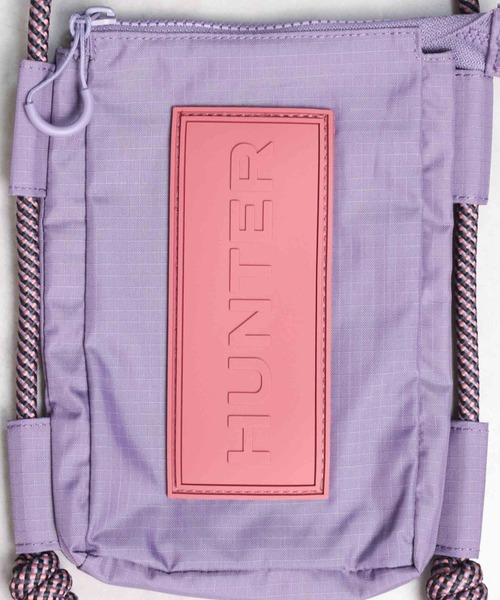 HUNTER（ハンター）の「★HUNTER★TRAVEL RIPSTOP PHONE POUCH（ショルダーバッグ・レディース・ホワイト系その他/ブラック/ブラック系その他/ダークパープル/ベージュ・FREE）」の21枚目の写真