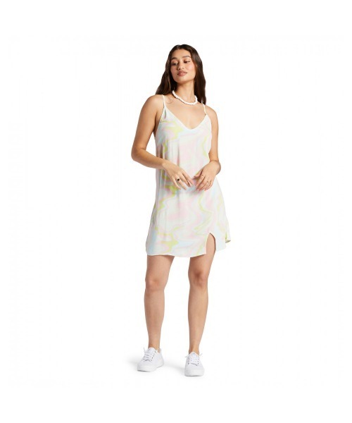 ROXY(ロキシー)の「DAYTRIP MINI SLIP/ロキシーワンピース(ワンピース・レディース・ピンク・SMALL/MEDIUM/X-SMALL)」の1枚目の写真