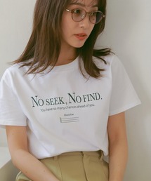 N WITH. | レタードTシャツ(Tシャツ/カットソー)