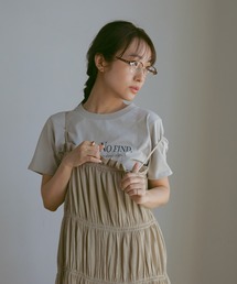 レタードTシャツ