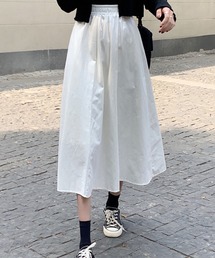 シンプルAラインスカート