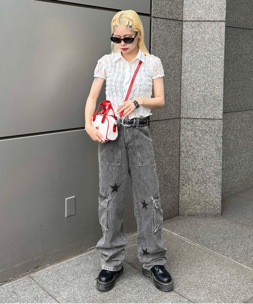 sedacle(セダクル)の「【SDG】race tops(シャツ/ブラウス・レディース・オフホワイト・FREE)」の9枚目の写真