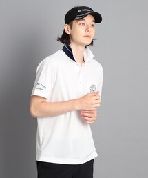 adabat | 【吸水速乾／UVカット】ポケットあり 襟裏デザイン 半袖ポロシャツ(ポロシャツ)