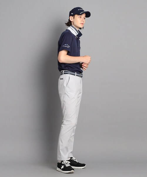 adabat（アダバット）の「◆【吸水速乾／UVカット】ポケットあり 衿裏デザイン 半袖ポロシャツ（ポロシャツ・メンズ・ライトブルー/ホワイト/ダークネイビー/ピンク系・52/50/48/46/54）」の14枚目の写真