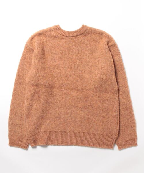 oblekt（オブレクト）の「MOHAIR BRUSHED KNIT（ニット/セーター・レディース・オレンジ/グリーン・FREE）」の12枚目の写真