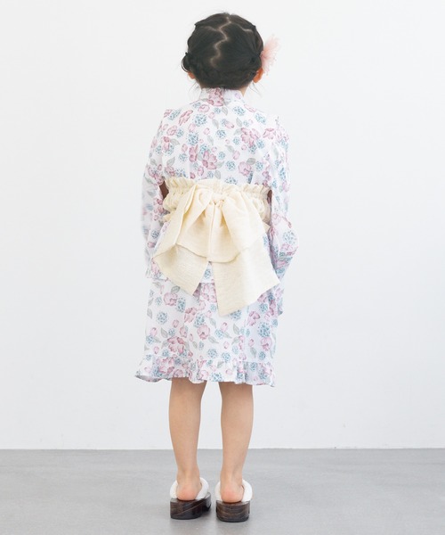 セール】セパレート浴衣セット 子ども キッズ 上下セット（上着