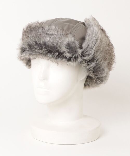 milsa（ミルサ）の「milsa/ミルサ キャップ トラッパーハット  234061208（キャップ・レディース・ブラック/オリーブ/グレー/ベージュ/ブラウン・FREE）」の20枚目の写真