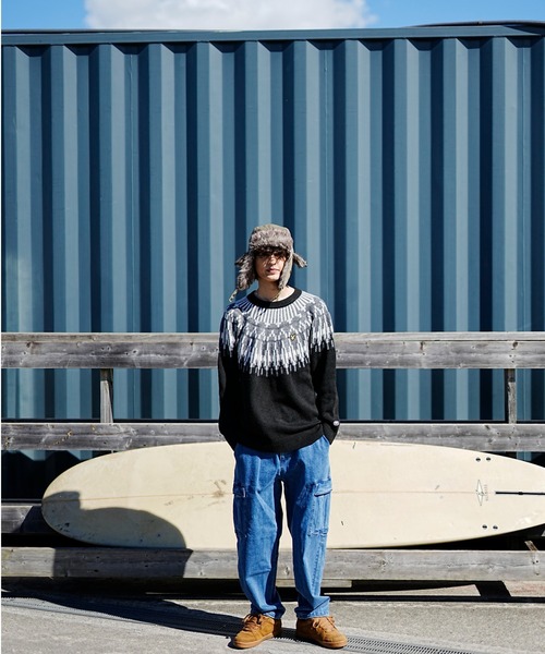 milsa（ミルサ）の「milsa/ミルサ キャップ トラッパーハット  234061208（キャップ・レディース・ブラック/オリーブ/グレー/ベージュ/ブラウン・FREE）」の17枚目の写真