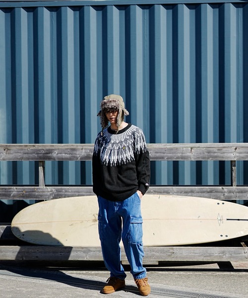 milsa（ミルサ）の「milsa/ミルサ キャップ トラッパーハット  234061208（キャップ・レディース・ブラック/オリーブ/グレー/ベージュ/ブラウン・FREE）」の18枚目の写真