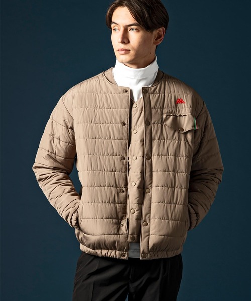 Kappa（カッパ）の「Kappa(カッパ)RDKパディングベスト（ベスト・メンズ・ブラック/カーキ/ネイビー/ベージュ・L/XL/M）」の11枚目の写真