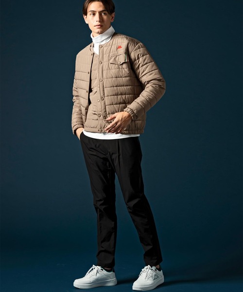 Kappa（カッパ）の「Kappa(カッパ)RDKパディングベスト（ベスト・メンズ・ブラック/カーキ/ネイビー/ベージュ・L/XL/M）」の12枚目の写真