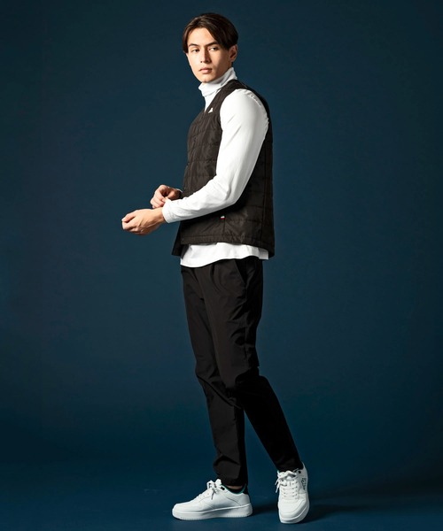 Kappa（カッパ）の「Kappa(カッパ)RDKパディングベスト（ベスト・メンズ・ブラック/カーキ/ネイビー/ベージュ・L/XL/M）」の15枚目の写真