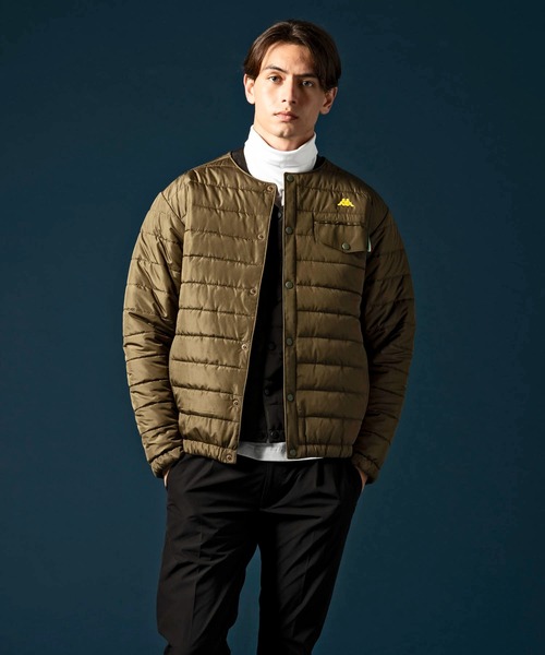 Kappa（カッパ）の「Kappa(カッパ)RDKパディングベスト（ベスト・メンズ・ブラック/カーキ/ネイビー/ベージュ・L/XL/M）」の17枚目の写真