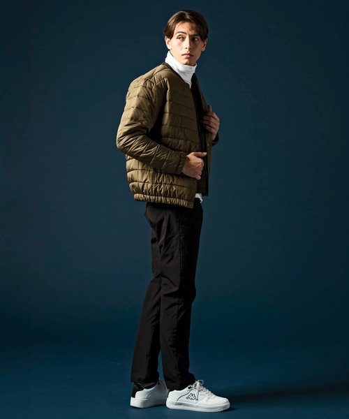 Kappa（カッパ）の「Kappa(カッパ)RDKパディングベスト（ベスト・メンズ・ブラック/カーキ/ネイビー/ベージュ・L/XL/M）」の18枚目の写真