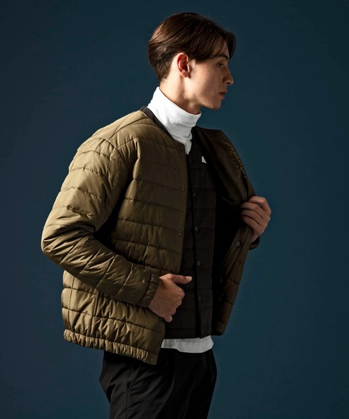 Kappa（カッパ）の「Kappa(カッパ)RDKパディングベスト（ベスト・メンズ・ブラック/カーキ/ネイビー/ベージュ・L/XL/M）」の19枚目の写真