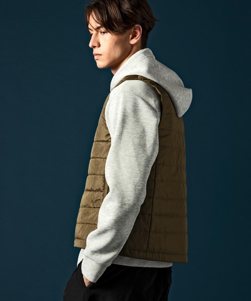 Kappa（カッパ）の「Kappa(カッパ)RDKパディングベスト（ベスト・メンズ・ブラック/カーキ/ネイビー/ベージュ・L/XL/M）」の22枚目の写真