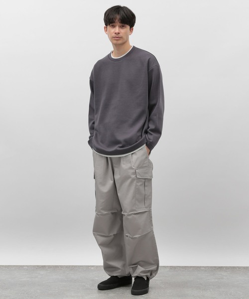 LAKOLE（ラコレ）の「TCツイルワイドカーゴパンツ / 970519（カーゴ