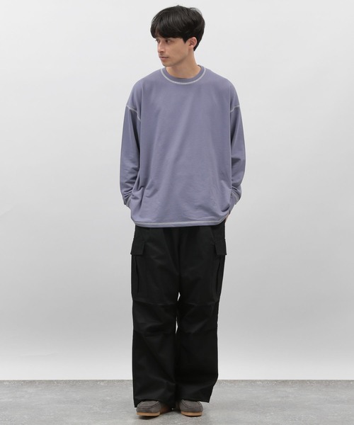 LAKOLE（ラコレ）の「TCツイルワイドカーゴパンツ / 970519（カーゴパンツ・メンズ・オリーブ/グレー/ブラック・MEDIUM/LARGE/X-LARGE）」の6枚目の写真