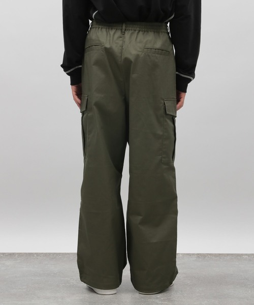 LAKOLE（ラコレ）の「TCツイルワイドカーゴパンツ / 970519（カーゴパンツ・メンズ・オリーブ/グレー/ブラック・MEDIUM/LARGE/X-LARGE）」の16枚目の写真