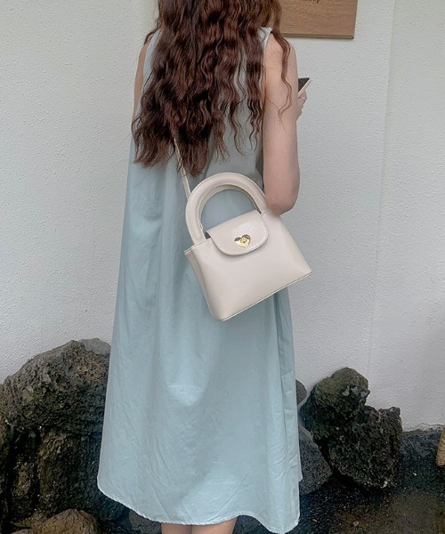 gossip！ロサンゼルス（ゴシップロサンゼルス）の「ハートロック２WAYBAG（ハンドバッグ・レディース・ブラック/ホワイト・FREE）」の15枚目の写真