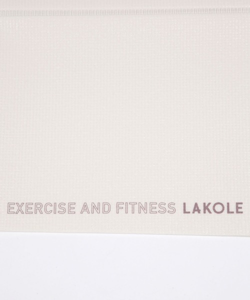 LAKOLE（ラコレ）の「折りたたみヨガマット / 978911（スポーツグッズ・レディース・グレー/オフホワイト/ブラック・FREE）」の9枚目の写真
