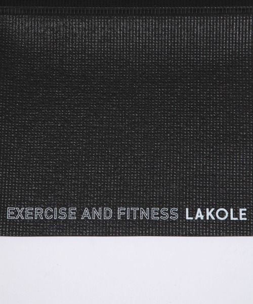 LAKOLE（ラコレ）の「折りたたみヨガマット / 978911（スポーツグッズ・レディース・グレー/オフホワイト/ブラック・FREE）」の11枚目の写真
