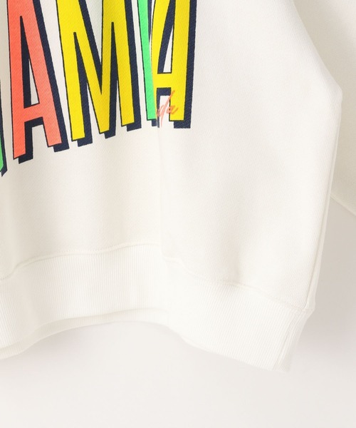 LOWRYS FARM（ローリーズファーム）の「ＴＣラグランプルオーバーロングスリーブ　975181（スウェット・キッズ・ホワイト/グレー/チャコールグレー・110cm/120cm/130cm/140cm/150cm）」の9枚目の写真