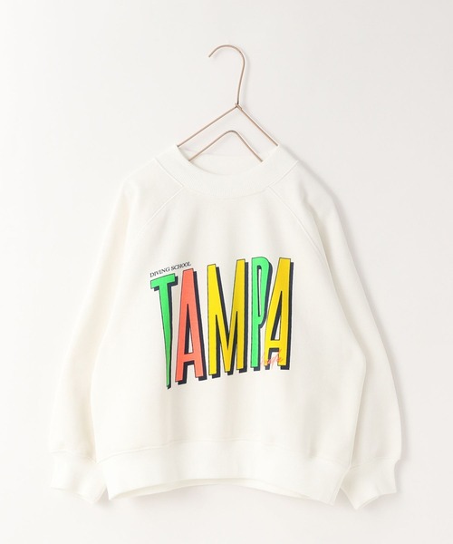 LOWRYS FARM（ローリーズファーム）の「ＴＣラグランプルオーバーロングスリーブ　975181（スウェット・キッズ・ホワイト/グレー/チャコールグレー・110cm/120cm/130cm/140cm/150cm）」の4枚目の写真