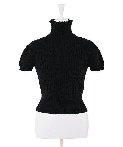 Narcissus（ナルシス）の「【Narcissus】ハンソデニット（ニット/セーター・レディース・ブラック/グレー・FREE）」の9枚目の写真