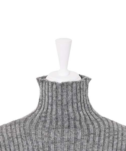 Narcissus（ナルシス）の「【Narcissus】ハンソデニット（ニット/セーター・レディース・ブラック/グレー・FREE）」の14枚目の写真