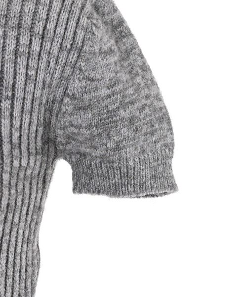 Narcissus（ナルシス）の「【Narcissus】ハンソデニット（ニット/セーター・レディース・ブラック/グレー・FREE）」の15枚目の写真