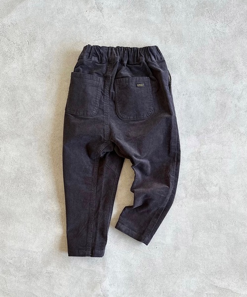 BIG FIELD（ビッグフィールド）の「コールテンマチツキテーパードパンツ（80～150cm）（その他パンツ・キッズ・カーキ/ピンク/チャコール/ネイビー/イエロー/サンドベージュ・80/90/95/100/110/120/130/140/150）」の2枚目の写真