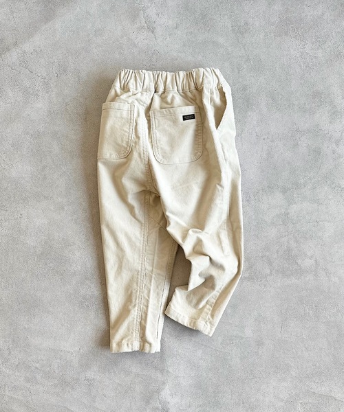 BIG FIELD（ビッグフィールド）の「コールテンマチツキテーパードパンツ（80～150cm）（その他パンツ・キッズ・カーキ/ピンク/チャコール/ネイビー/イエロー/サンドベージュ・80/90/95/100/110/120/130/140/150）」の3枚目の写真