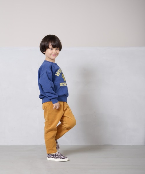 BIG FIELD（ビッグフィールド）の「コールテンマチツキテーパードパンツ（80～150cm）（その他パンツ・キッズ・カーキ/ピンク/チャコール/ネイビー/イエロー/サンドベージュ・80/90/95/100/110/120/130/140/150）」の18枚目の写真