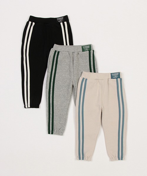 petit main（プティマイン）の「【防汚加工】ラインカットパンツ（その他パンツ・キッズ・ブラック/トップグレー/ライトベージュ・90cm/110cm/130cm/100cm/80ｃｍ/120cm）」の13枚目の写真