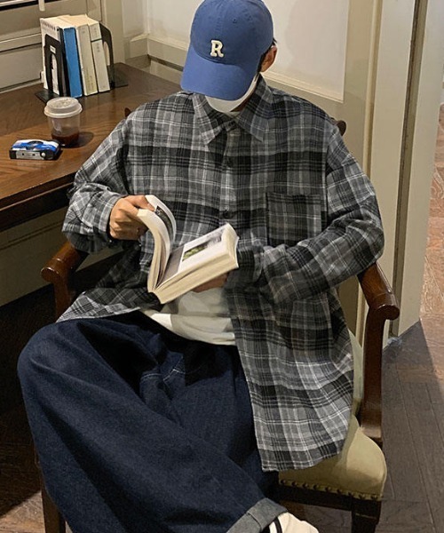 MGV(エムジーヴィー)の「マルチチェックシャツ(シャツ/ブラウス・メンズ・ブルー/ホワイト/グレー・X-LARGE/LARGE/MEDIUM)」の20枚目の写真