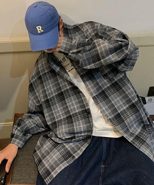 MGV(エムジーヴィー)の「マルチチェックシャツ(シャツ/ブラウス・メンズ・ブルー/ホワイト/グレー・X-LARGE/LARGE/MEDIUM)」の22枚目の写真
