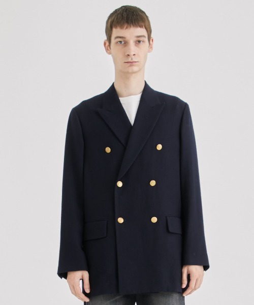 MARKA ダブルテーラードジャケット ウールソフトサージ / ダブル