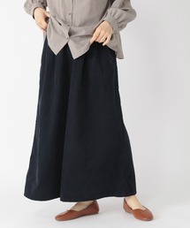 studio CLIP | 【マシンウォッシャブル/イージーケア】ケアコーデュロイスカーチョ(その他パンツ)