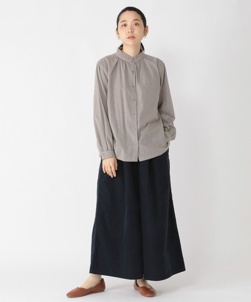 studio CLIP（スタディオクリップ）の「【マシンウォッシャブル/イージーケア】ケアコーデュロイスカーチョ（その他パンツ・レディース・オフホワイト/ネイビー/ベージュ・LARGE/MEDIUM）」の9枚目の写真